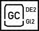 Kennzeichnung der Fahrzeugbegrenzung GC DE2, GI2