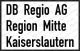 Heimatanschrift DB Regio AG Region MitteKaiserslauternSymboldarstellung nach DIN EN 15877-2-4.5.11