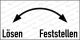 Lösen (Pfeil) Feststellen