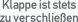 Klappe ist stetszu verschließen
