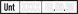 REV-Raster mit Eindruck Unt / XXX / und XX.XX.XX Datum und Datumspunke- Eindruck variabel -