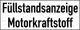 Füllstandsanzeige Motorkraftstoff