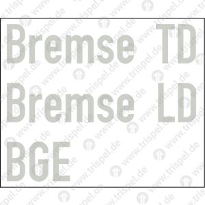 Bremse TD Bremse LD BGE