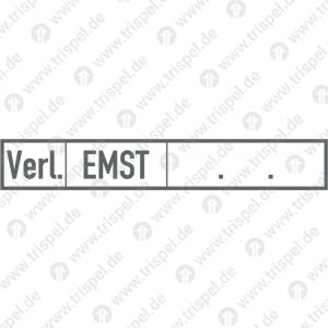 Verl-Raster mit EindruckVerl. / EMST und Datumspunkten