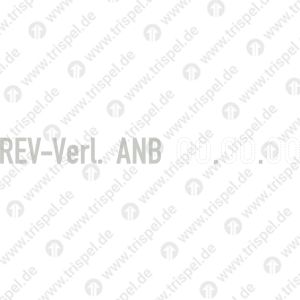 Schriftzug:REV-Verl. ANB bis Datumspunkte