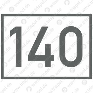 Höchstgeschwindigkeit 140