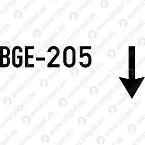 BGE-205 Pfeil nach unten