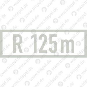 Kleinster befahrbarer Bogenhalbmesser - R 125 mnach DIN EN 15877-2 / 4.5.20