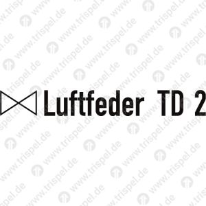 Absperrhahn Luftfeder TD 2