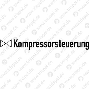 Absperrhahn für Kompressorsteuerung