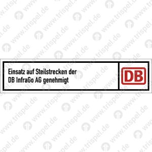 Einsatz auf Steilstrecken der DB InfraGo AG genehmigt