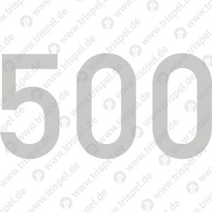 500 (Tankanschrift)