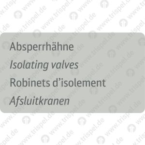 Absperrhähne4-sprachig D, E, F, NL