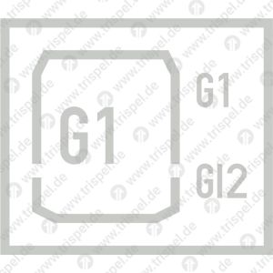 Wagenbegrenzungslinie G1(G1, GI2)