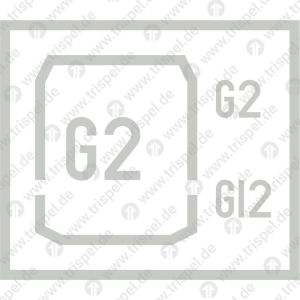 Wagenbegrenzungslinie G2(G2, GI2)