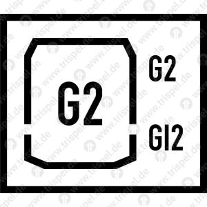 Wagenbegrenzungslinie G2(G2, GI2)