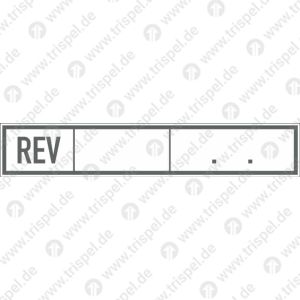 Revisionsraster REV . . - Symboldarstellung nach DIN EN 15877-2