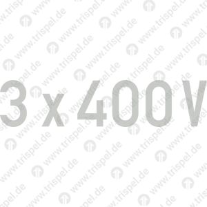3 x 400 V