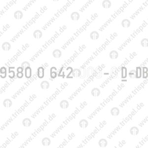Fahrzeugnummer9580 0 642 000-0 D-DB -Eindruck variabel-