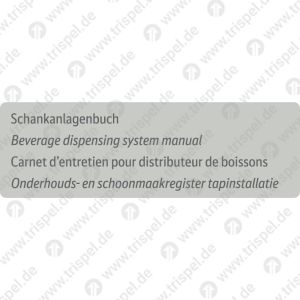 Schankanlagenbuch- 4-sprachig D, E, F, NL