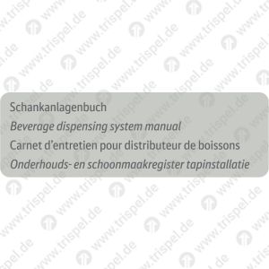 Schankanlagenbuch- 4-sprachig D, E, F, NL