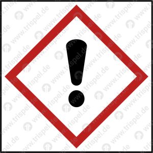 GHS07Achtung Giftig Kat. 4 (Gesundheitsschädlich)Ätz- oder Reizwirkung Kat. 2Niedrigere systemische Gesundheitsgefährdung