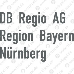 HeimatanschriftDB Regio AGRegion BayernNürnberg