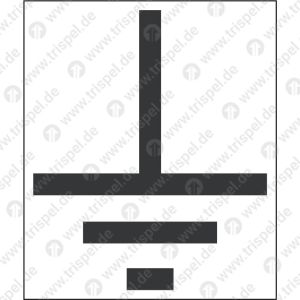Erdungsschutz - Symboldarstellung nach DIN EN 15877-2 4.5.34