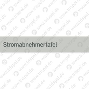 Stromabnehmertafel