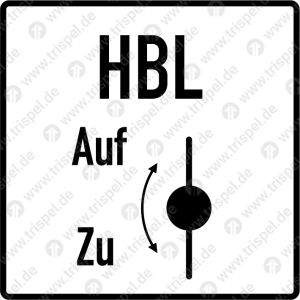 Absperrung HBLauf zu