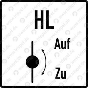 Absperrung HLauf zu