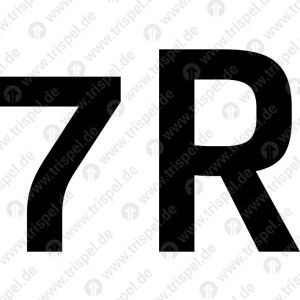 Türkennzeichnung 7R