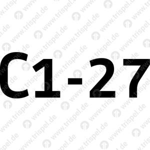 Ortskennzeichnung C1-27