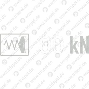 Feststellbremskraft Federspeicherbremse mitSymbol und kN Angabe ohne Wert XXvariabel