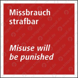 Missbrauch strafbar - 2-sprachig - D, EProjekt: VBB