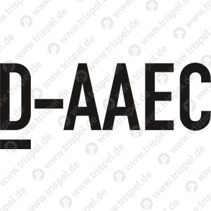 D-AAEC (erste D mit Unterstrich), SH 90mm