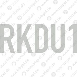 Kürzel RKDU1Untersuchungsraster für TUTOPROM-Beschichtung
