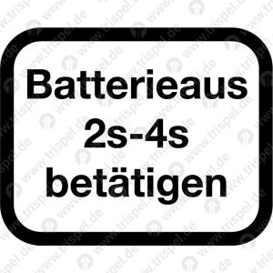 Batterieaus2s-4sbetätigen