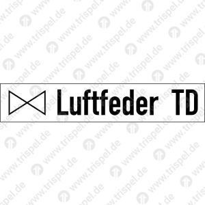 Absperrhahn Luftfeder TD
