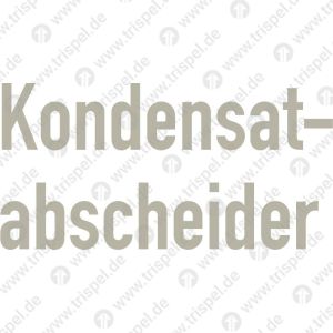 Kondensatabscheider (zweizeilig)