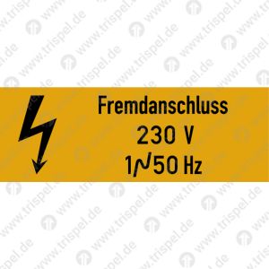 Fremdanschluss 230 V