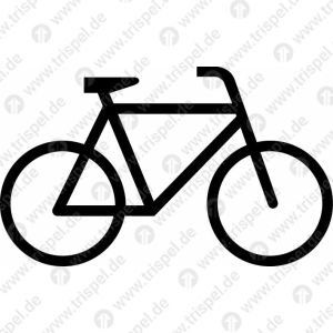 Fahrradsymbol Lenker rechts