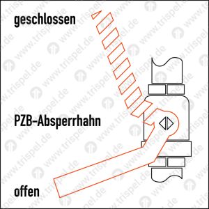 PZB-Absperrhahn