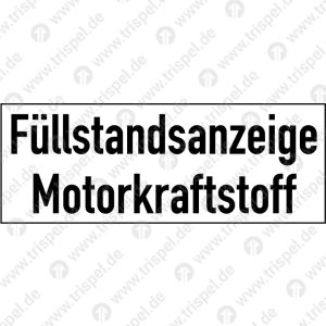 Füllstandsanzeige Motorkraftstoff