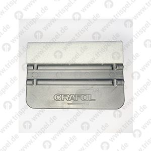 Kunststoffrakel mit weißer Filzkante(100mm)